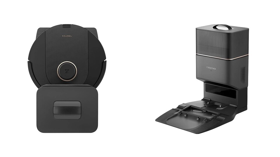 Kein lästiges Staubsaugerleeren für 7 Wochen? Der RockDock Plus im Q5 Pro+ macht es möglich!