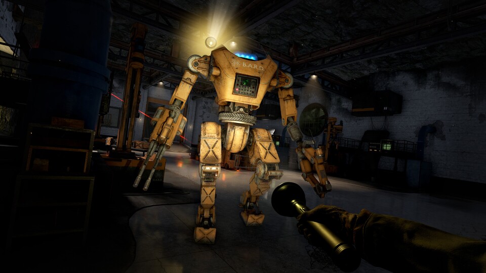 Roboter verstehen in Atomfall keinen Spaß, vorsicht.
