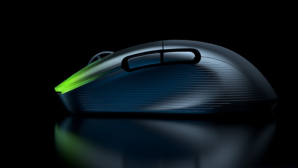 Die Roccat Kone Pro Air hat ingesamt 14 Jahre Feinschliff hinter sich, um euch Ergonomie und Haptik auf Spitzenklasse-Niveau zu überliefern.