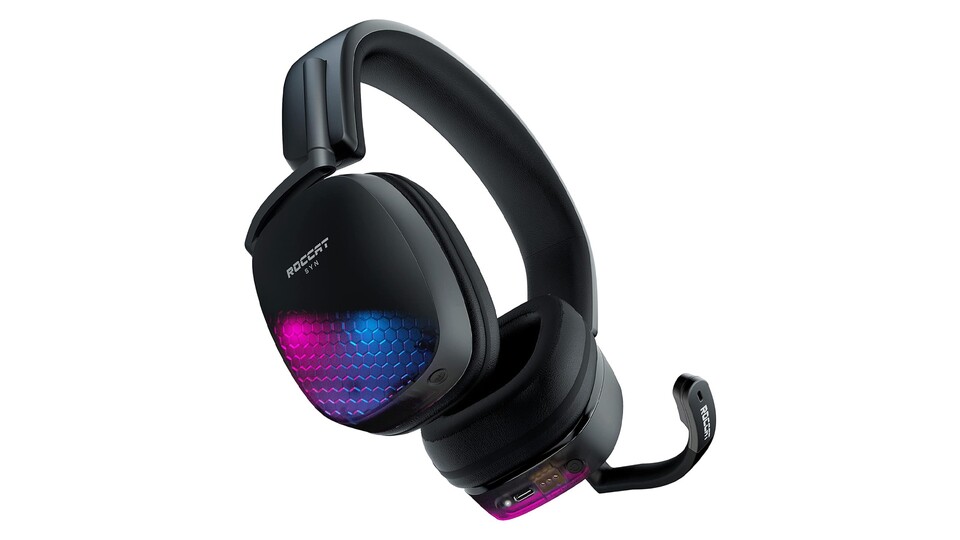 Mit dem Roccat Syn Max Air nehmt ihr Geräusche aus allen Richtungen perfekt wahr und könnt euren Kontrahenten zuvorkommen!