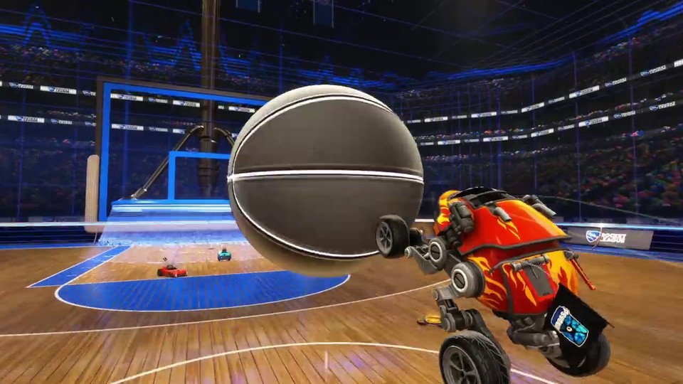 Rocket League - Gameplay-Trailer stellt den Hoops-Modus vor