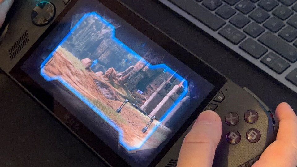 Ein Halo auf dem ROG Xbox Ally X spielen zu können, ist für mich als Halo-Fan einfach großartig.
