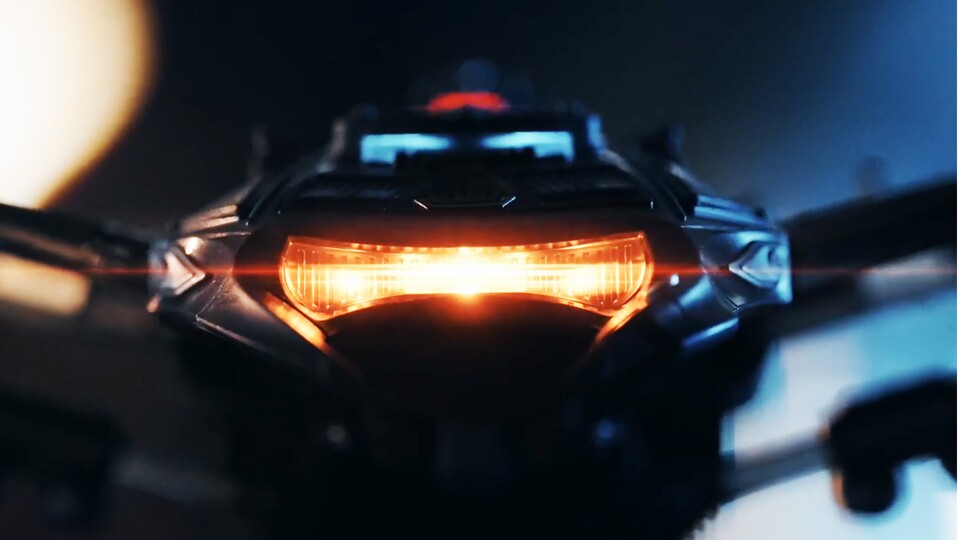 Gleich drei unterschiedliche Lichter verleihen dem Set einen besonderen Flair.