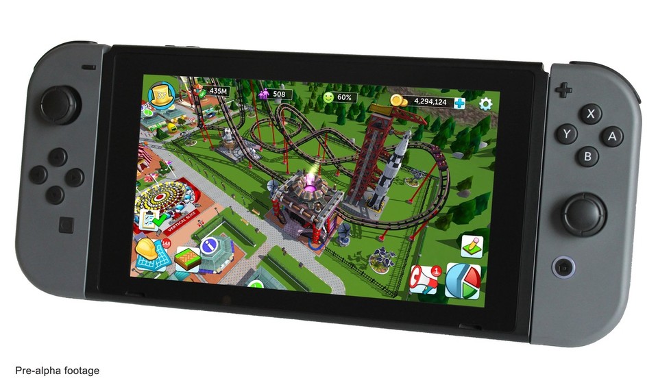 Rollercoaster Tycoon Switch