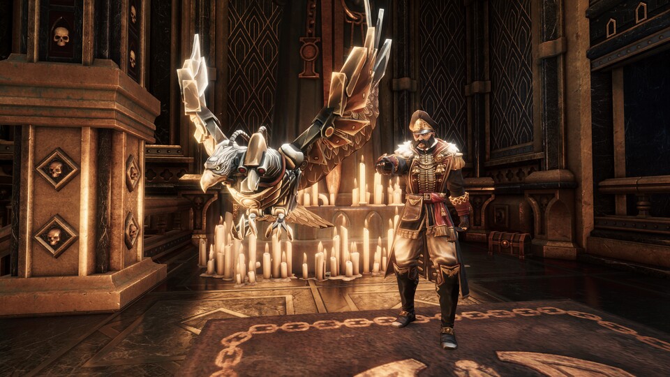 Mit der neuen Klasse Aufseher befehligt euer Lord Captain künftig Begleittiere auf dem Schlachtfeld.