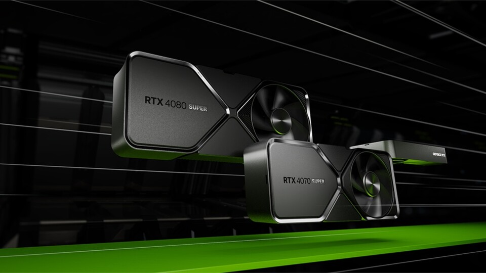 Für die RTX 4070 und 4080 Super bringt Nvidia auch eine Founders Edition an den Start. Die RTX 4070 Ti Super gibt’s dagegen nicht mit dem Nvidia-Kühler, sondern in zahlreichen Custom-Designs von Asus, MSI, Gigabyte und vielen mehr.