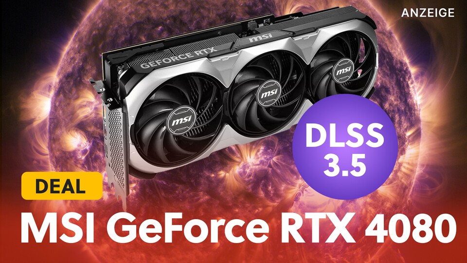 Eine der besten Grafikkarten der Welt für 4K: Die NVIDIA GeForce RTX 4080 mit Raytracing und DLSS 3.5 ist im Angebot!