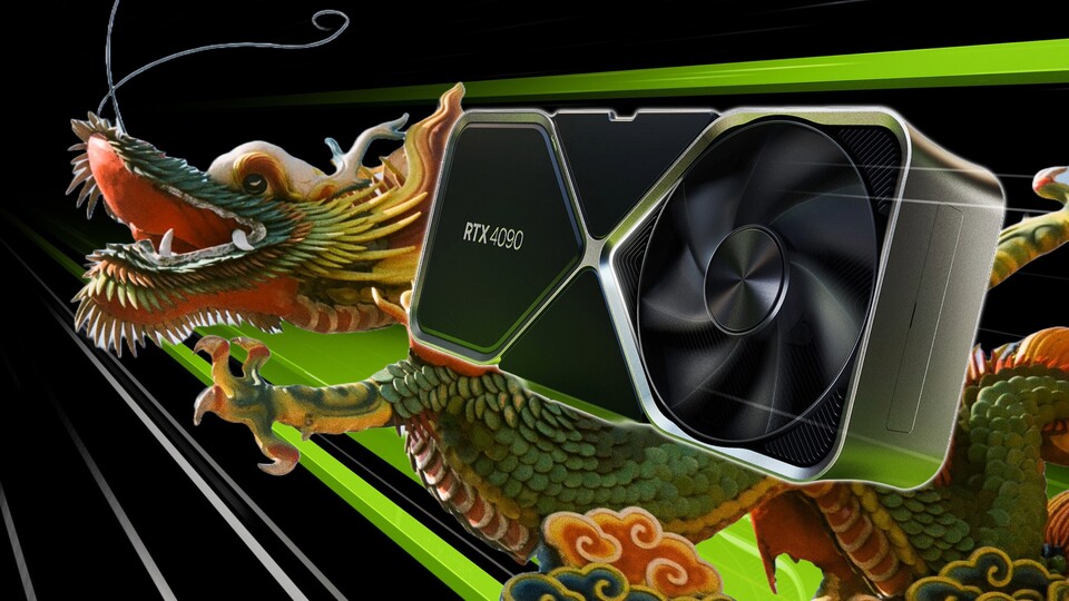 Wird eine Dragon-Edition die Preise der RTX 4090 retten? (Quelle: huangshunping via Unsplash Nvidia)