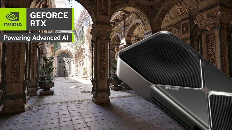 Eine RTX 5090 beeindruckt mit ihrer Leistung, das erkauft ihr euch aber mit einem exorbitanten Stromverbrauch von bis zu 575 Watt unter Last. Bei OC wird es eher mehr. (Bildquelle: Nvidia)