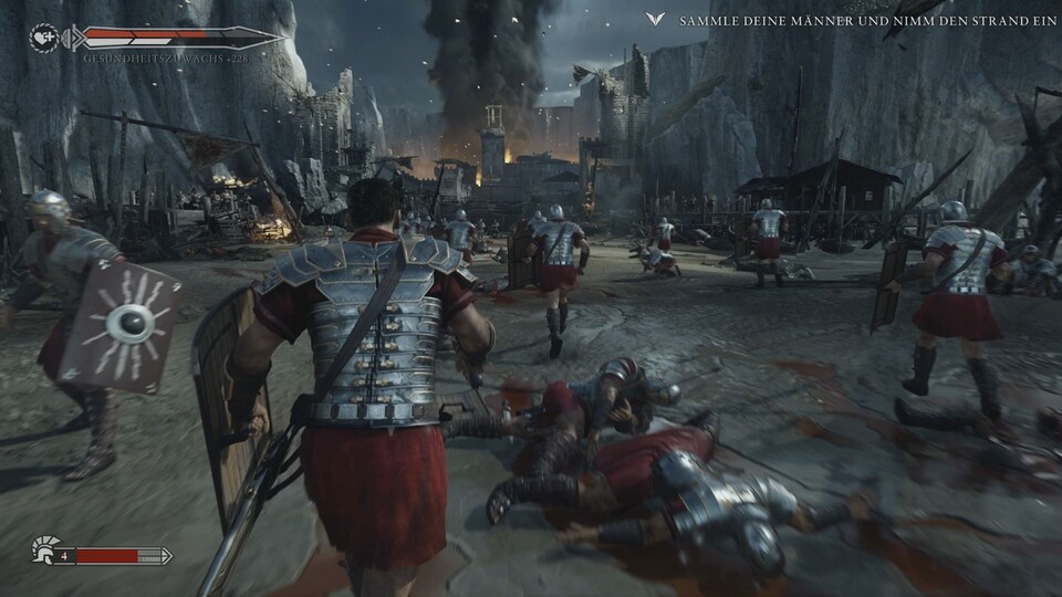 Die römischen Legionen sind logischerweise das Vorbild der Space-Marine-Legionen. Und auch hier gab es verlorene Kompanien. (Symbolbild aus Ryse: Son of Rome)