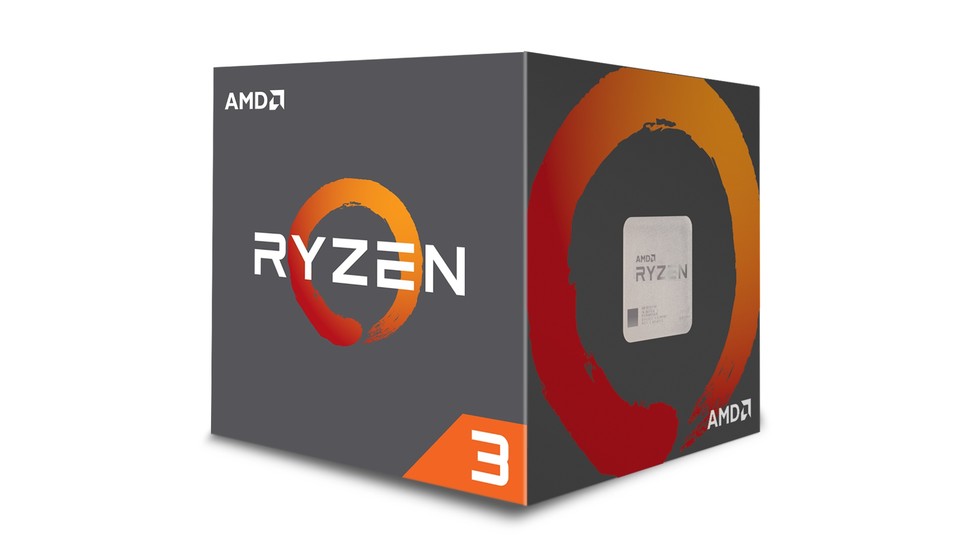 AMDs Ryzen 3 1200 bietet im Test genau wie der höher getaktete Ryzen 3 1300X vier Kerne und einen freien Multiplikator für vereinfachtes Übertakten der Quadcore-CPU.