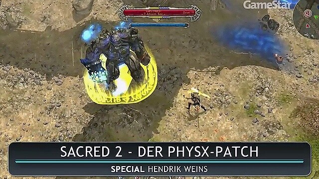 PhysX-Vergleichsvideo zu Sacred 2