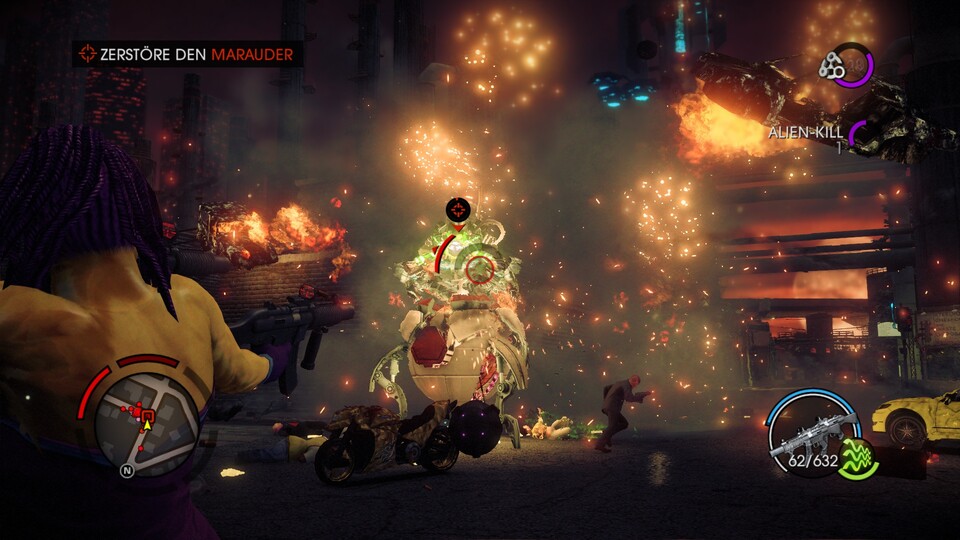 Die Explosionen zählen noch zu den schöneren Effekten des Spiels. 