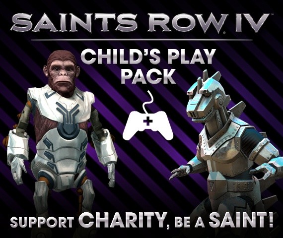 Die Erlöse des »Child's Play Packs« für Saints Row 4 werden gespendet.