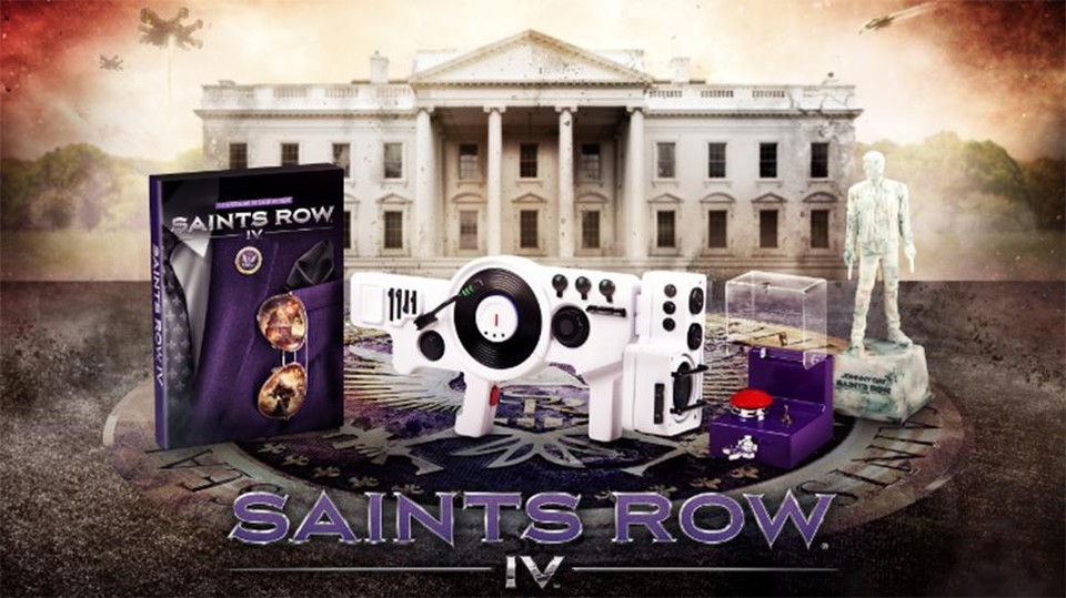 Die Collector's Edition von Saints Row 4.