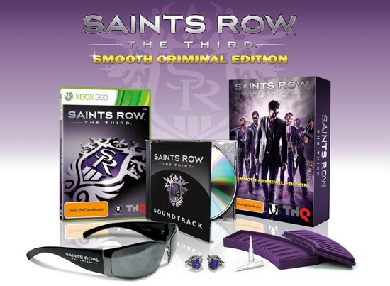Die »Smooth Criminal Edition« von dem Actionspiel Saints Row: The Third.