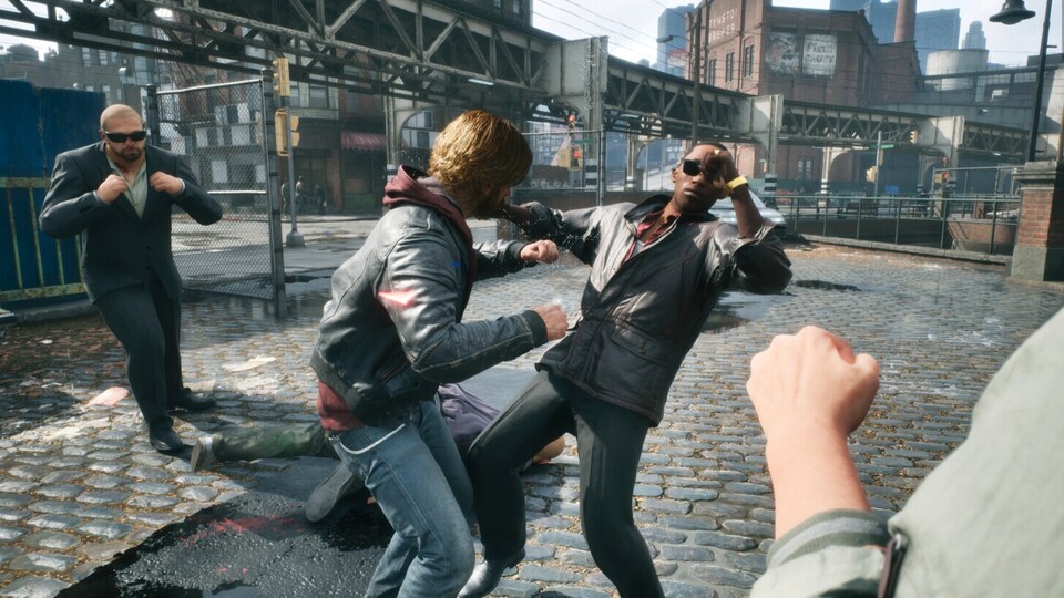 In Samson wird viel geprügelt. Aufgrund der hakeligen Steuerung gestalten sich die Schlägereien jedoch unfreiwillig herausfordernd.