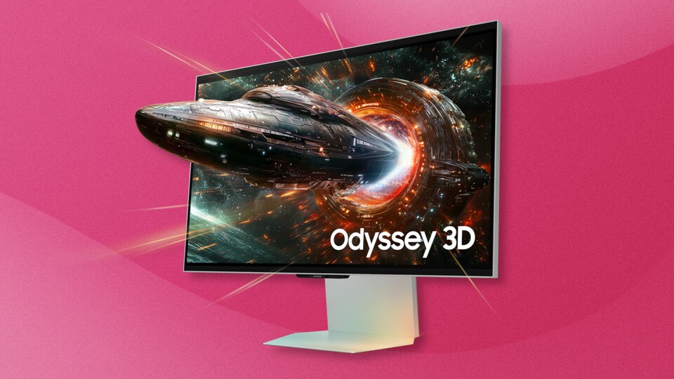 Mit dem neuen Samsung-Monitor kann in Spielen ein Eindruck von Tiefe entstehen, der mich schlicht beeindruckt.