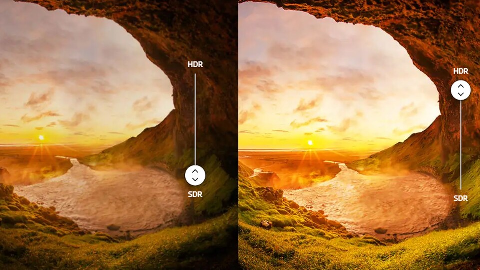 Der Samsung Crystal 4K TV unterstützt natürlich auch HDR - wenn ihr also gerne Naturdokus schaut, werdet ihr ihn lieben!