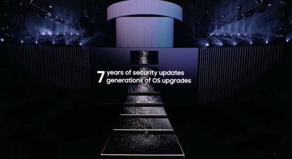 Samsung bietet zukünftig 7 Jahre OS- und Sicherheitsupdates. (Bild: Samsung)