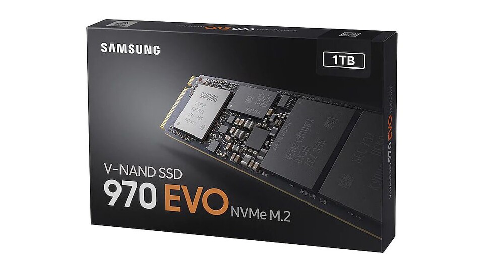 Samsung MZ-V7E1T0BW SSD 970 EVO 1 TB M.2 Interne NVMe SSD für 187,99 € auf Amazon.de
