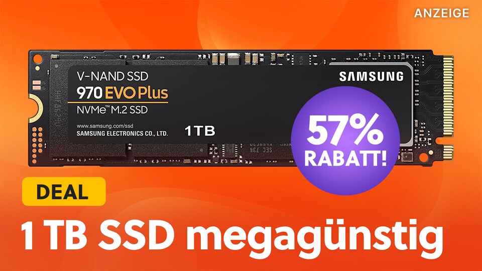 Die Samsung 970 Evo Plus NVMe SSD ist über 3500 MBs schnell - und noch dazu richtig günstig!
