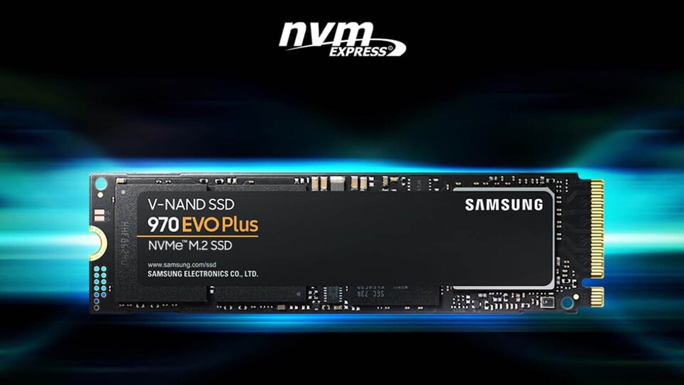 Die Samsung 970 Evo Plus ist eine schnelle PCIe M.2 NVMe SSD für PC und richtig günstig.