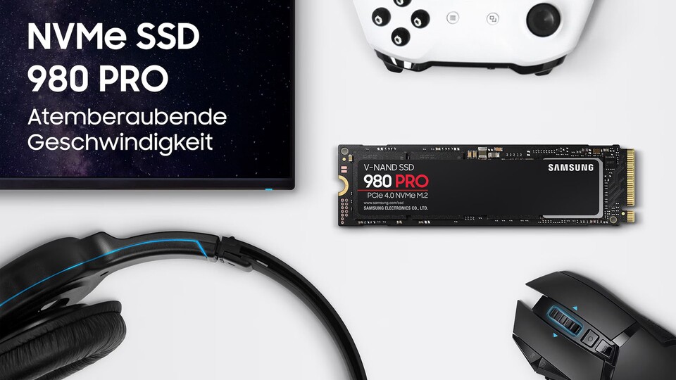 Eine der besten und beliebtesten Gaming-SSDs für PCIe 4.0 ist im Angebot: Die Samsung 980 Pro Ultra 2TB!