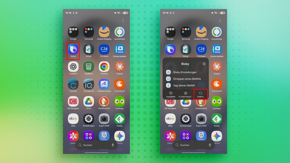 Egal, ob es sich um Geräte von Honor, Xiaomi, Samsung, Sony, Oppo oder OnePlus handelt: Deinstalliert oder deaktiviert die vorinstallierten Apps, wenn ihr sie nicht braucht!