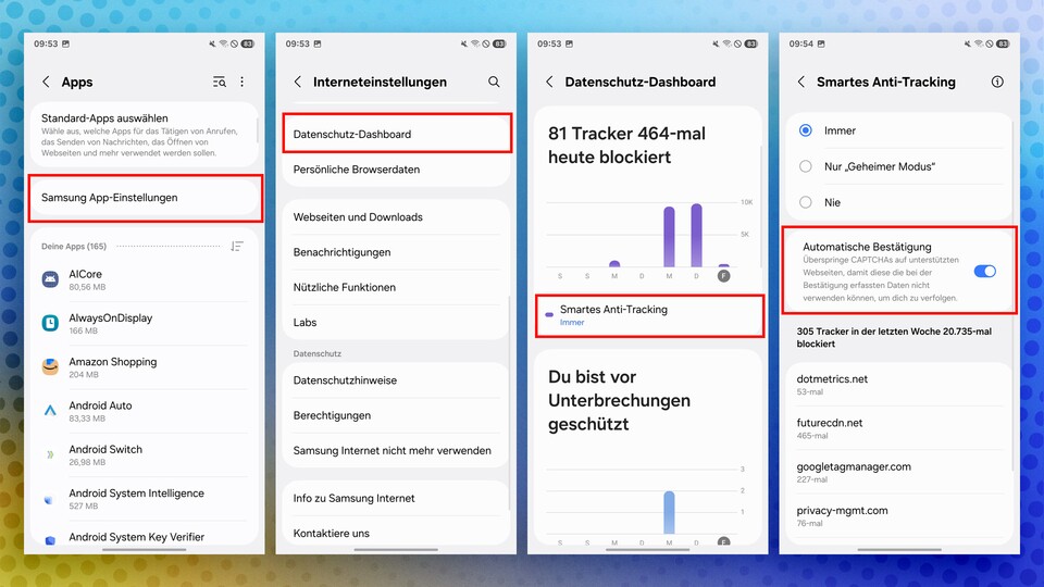 Gut möglich, dass diese Option nach einem Update erst aktiviert werden muss.