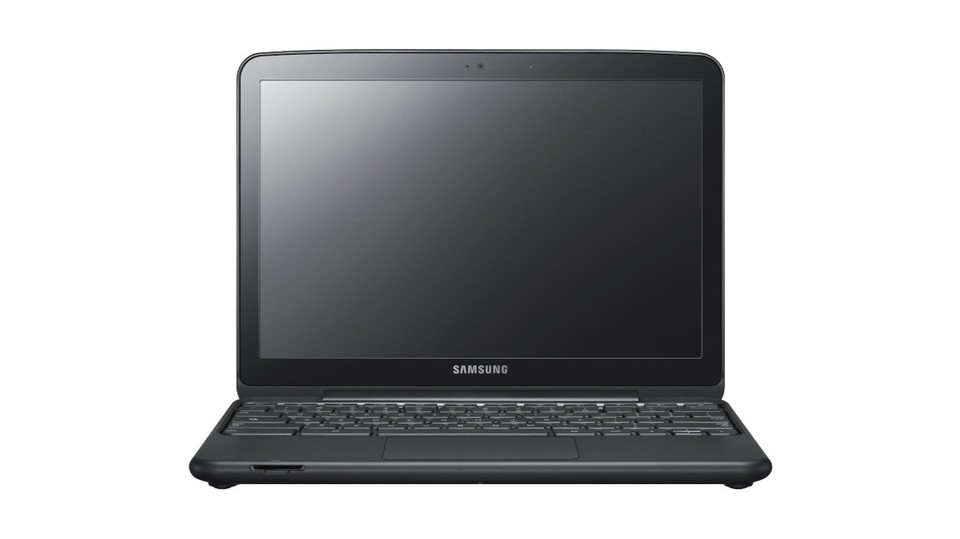 Dieses Bild zeigt ein Samsung Chromebook 5, auf dem Chrome OS und die Web-Apps von Google laufen.