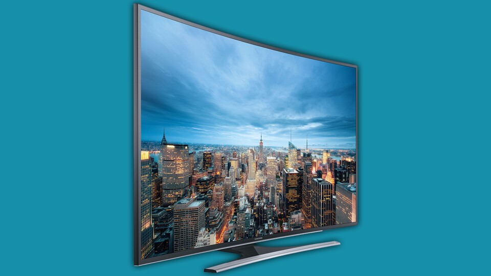 Samsung bot als erster Hersteller Curved-TVs an. (Bild: Samsung)