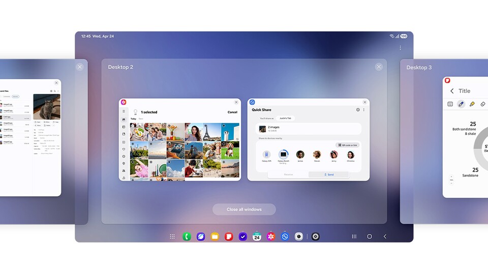 Mit One UI 9 wird es Zeit, DeX ausgiebig zu testen! (Bild: Samsung)