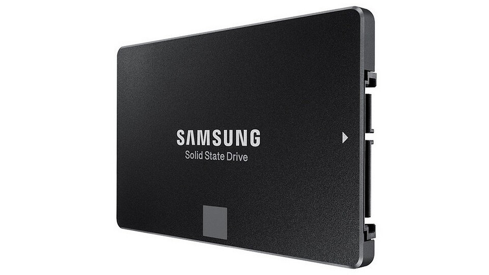Die Samsung 750 EVO fasst 500 GByte im Format 2,5 Zoll.