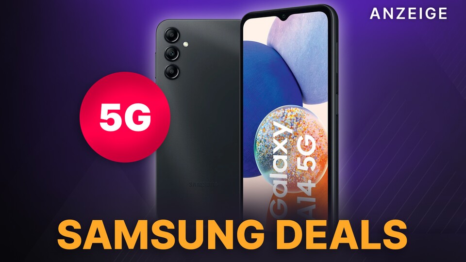 Das Samsung Galaxy A14 5G ist nicht nur reduziert und gehört zur Flaggschiff-Marke, es ist außerdem das günstigste 5G-Handy auf dem Markt!
