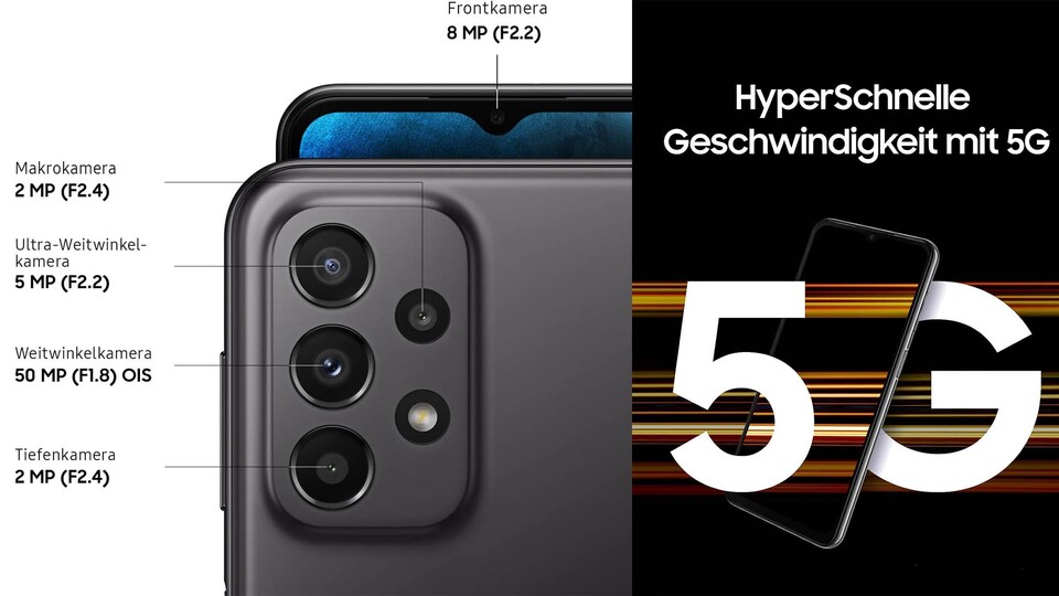 Ganze vier Kameras sorgen für erstaunlich gute Fotos für ein so günstiges Smartphone: Panoramas, Portraits oder Nachtaufnahmen - alles gelingt.