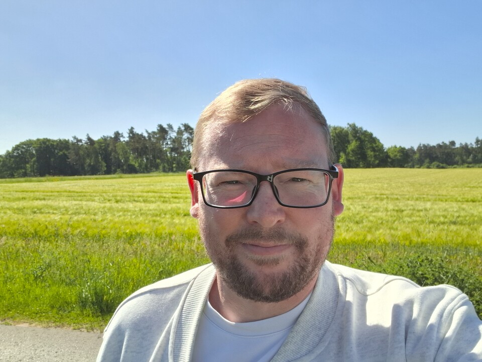 Bei direktem Tageslicht