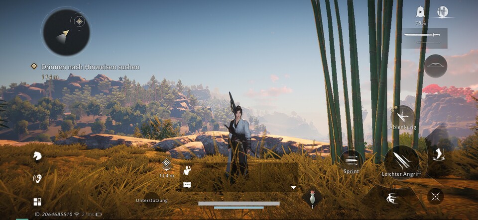 Where Winds Meet läuft flüssig, allerdings nur mit reduzierten Grafikeinstellungen. (Bildquelle: GameStar Tech)