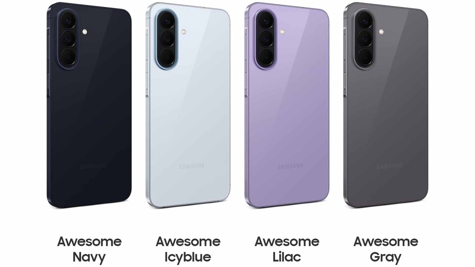 Das Samsung Galaxy A57 5G im Farbvergleich: Welche Gehäusefarbe passt am besten zu euch?