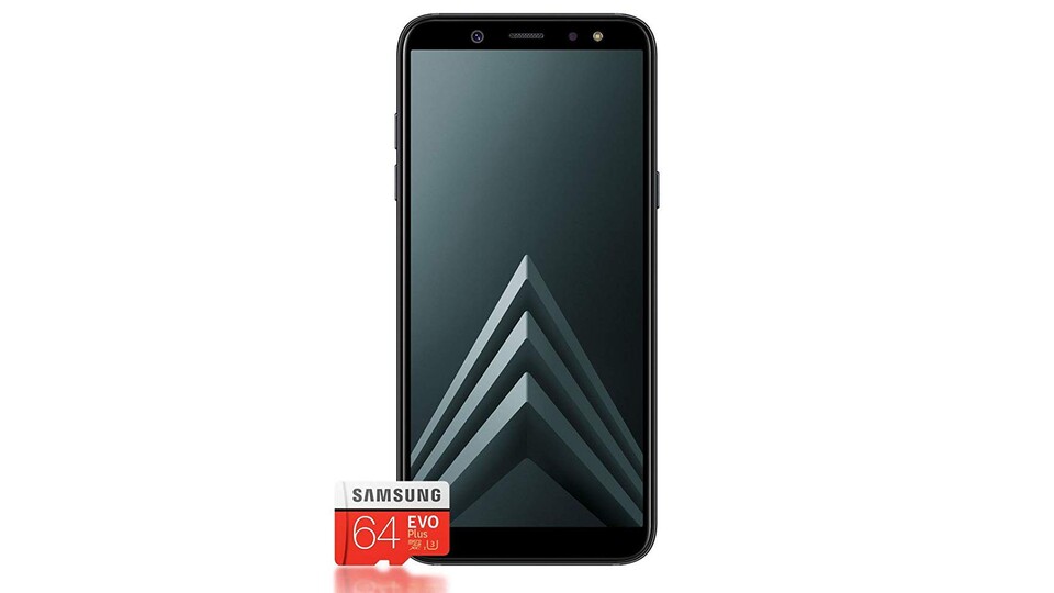 Samsung Galaxy A6 (2018) mit 64GB SD-Karte für nur 219 € auf Amazon.de