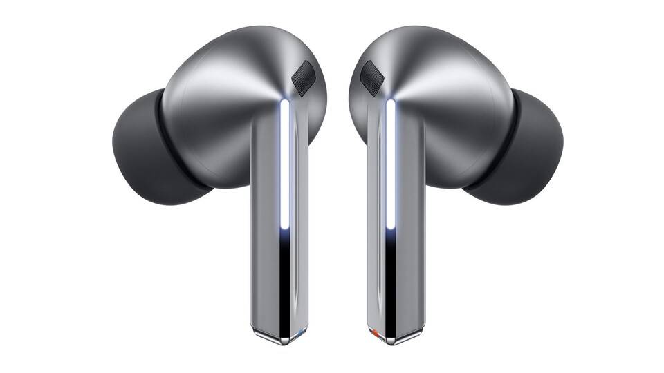 Mit ihrem neuen Design sehen die Galaxy Buds3 Pro den Apple AirPods fast zum Verwechseln ähnlich.