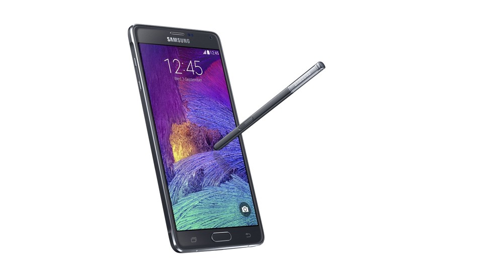 Das Samsung Galaxy Note 4 bietet eine Auflösung von 2.560 x 1.440 Pixel.