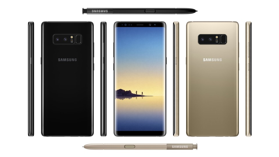 Das neue Samsung Galaxy Note 8 wird voraussichtlich unter anderem eine Dual-Kamera und ein Display mit üppigen 6,3 Zoll bieten. Die Bedienung wird per Stylus erleichtert.