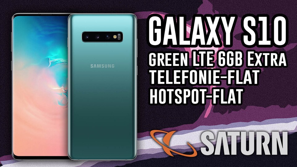 SAMSUNG Galaxy S10 mit green LTE 6GB Aktion