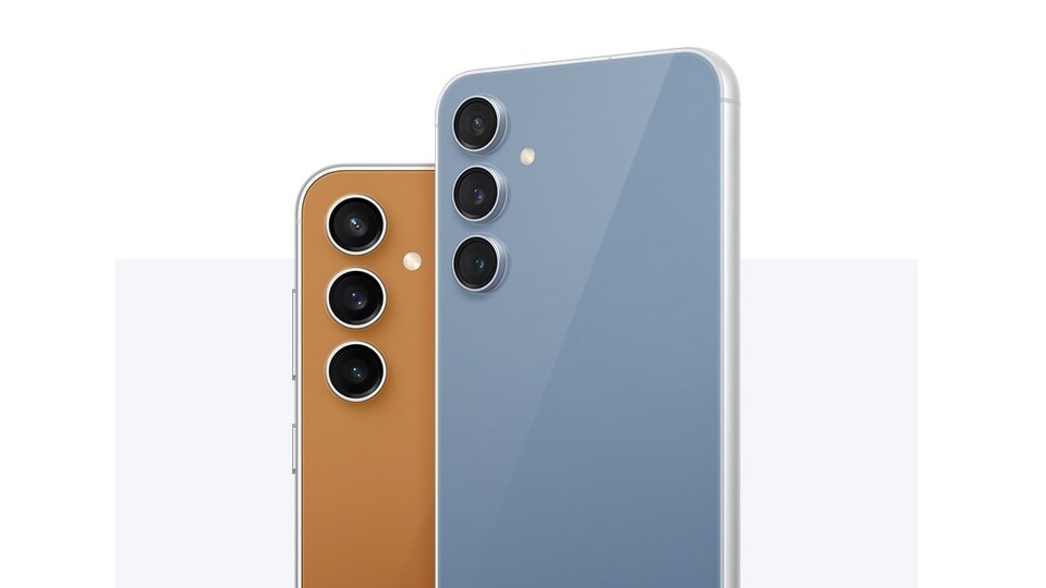 Auf der Rückseite gibt es auch hier ein Triple-Kamera-System. (Bild: Samsung)