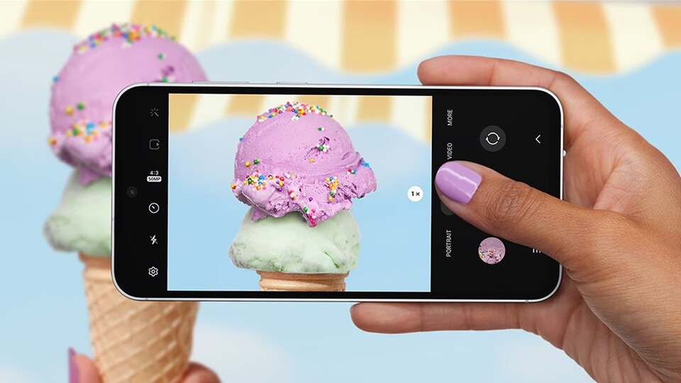 Die hochauflösende 50 Megapixel-Kamera des Samsung Galaxy S23 ermöglicht euch detailreiche Shots mit hoher Farbtreue und ansprechenden Kontrasten!