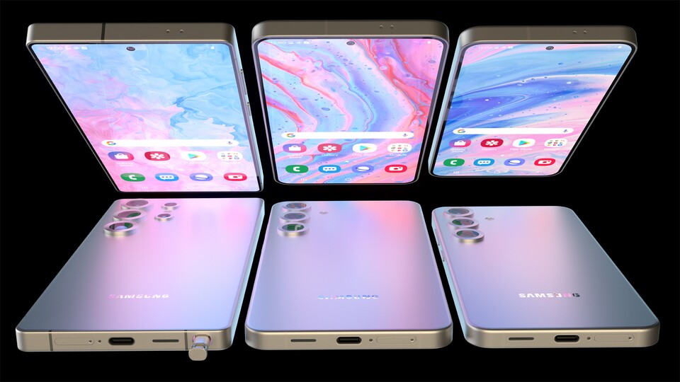 Auch Samsung soll ein besonders dünnes Hände planen. Das Gerät soll wohl Galaxy S25 Slim heißen. (Bildquelle: Mike Mareen)