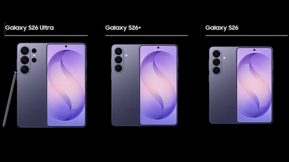 Auf den ersten Blick sehr ähnlich, aber es gibt doch größere Unterschiede zwischen den neuen Samsung-Handys.