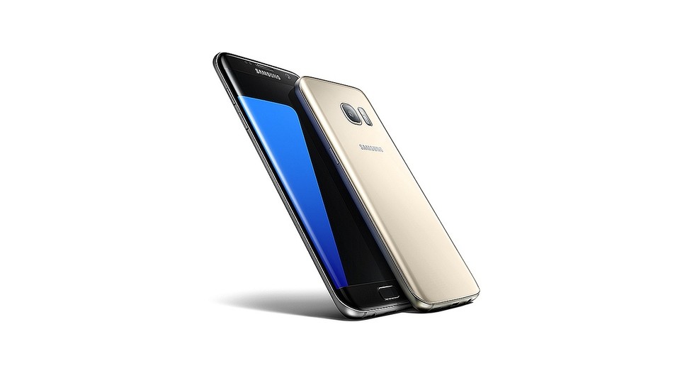 Samsung zeigt das Galaxy S7 (edge) auf dem MWC.