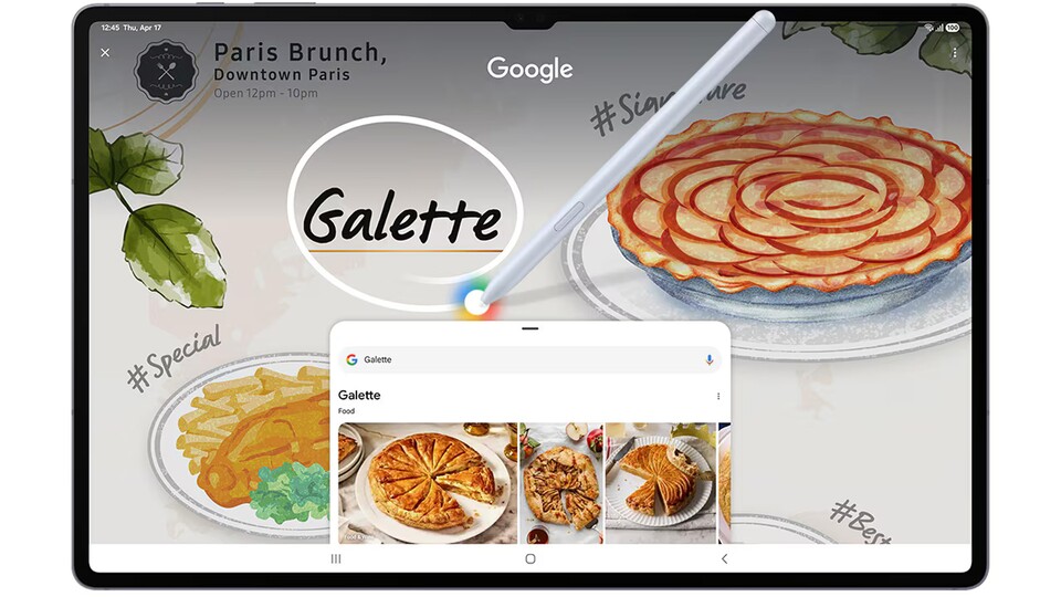 Mit Circle to Search könnt ihr einfach etwas einkreisen und Google danach suchen lassen – saupraktisch!